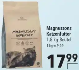 CITTI Markt Magnussons Katzenfutter Angebot
