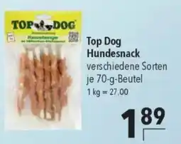 CITTI Markt Top Dog Hundesnack Angebot