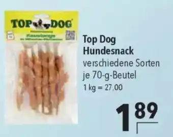 CITTI Markt Top Dog Hundesnack Angebot