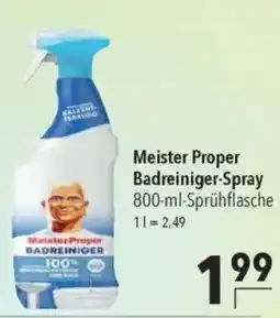 CITTI Markt Meister Proper Badreiniger-Spray Angebot