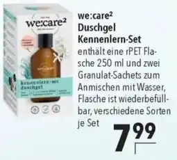 CITTI Markt we:care² Duschgel Kennenlern-Set Angebot