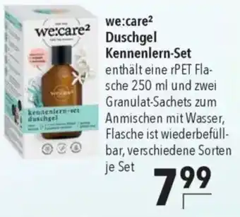CITTI Markt we:care² Duschgel Kennenlern-Set Angebot