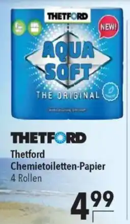 CITTI Markt THETFORD Chemietoiletten-Papier Angebot