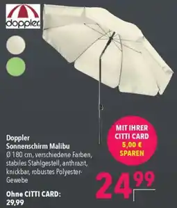 CITTI Markt Doppler Sonnenschirm Malibu Angebot