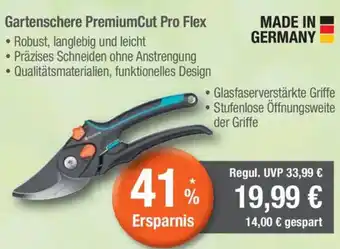 CITTI Markt GARDENA Gartenschere PremiumCut Pro Flex Angebot