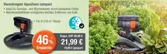 CITTI Markt GARDENA Viereckregner AquaZoom compact Angebot
