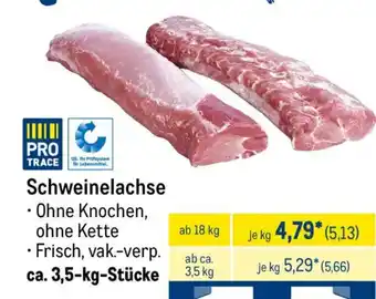 METRO Schweinelachse Angebot