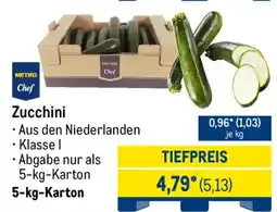 METRO METRO Chef Zucchini Angebot