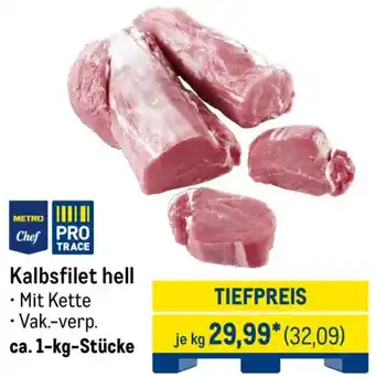 METRO Kalbsfilet hell Angebot