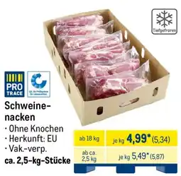METRO Schweinenacken Angebot