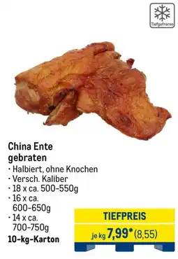 METRO China Ente gebraten Angebot