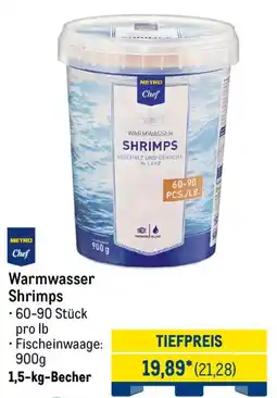 METRO METRO Chef Warmwasser Shrimps Angebot