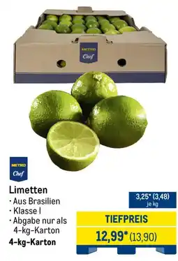 METRO METRO Chef Limetten Angebot