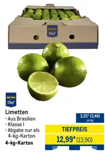 METRO METRO Chef Limetten Angebot