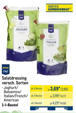 METRO METRO Chef Salatdressing Angebot