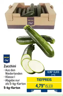 METRO METRO Chef Zucchini Angebot