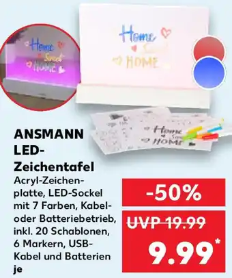 Kaufland ANSMANN LED Zeichentafel Angebot