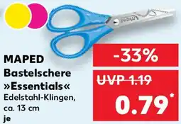 Kaufland MAPED Bastelschere Essentials Angebot