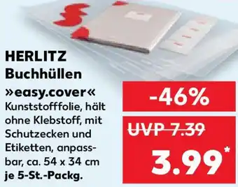 Kaufland HERLITZ Buchhüllen easy.cover Angebot