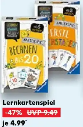 Kaufland Ravensburger Lernkartenspiel Angebot