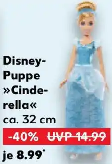 Kaufland Disney Puppe Cinderella Angebot