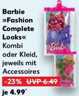 Kaufland Barbie Fashion Complete Looks Angebot