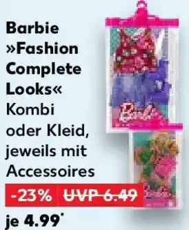 Kaufland Barbie Fashion Complete Looks Angebot