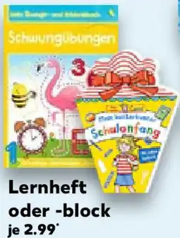 Kaufland Lernheft oder -block Angebot