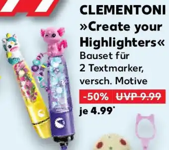 Kaufland CLEMENTONI Create your Highlighters Angebot