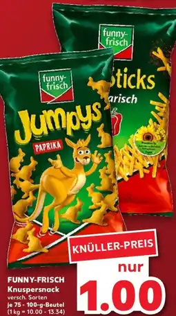 Kaufland FUNNY-FRISCH Knuspersnack Angebot