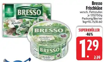 Edeka Bresso Frischkäse Angebot