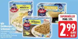 Edeka iglo Goldknusper-, Schlemmer-Filet Angebot