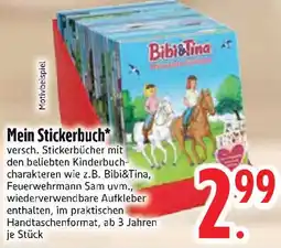 Edeka Mein Stickerbuch Angebot