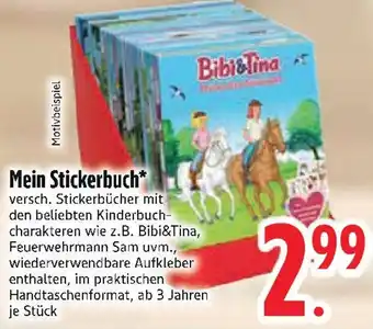 Edeka Mein Stickerbuch Angebot
