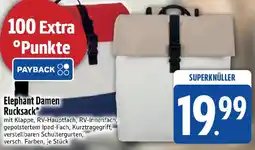 Edeka Elephant Damen Rucksack Angebot