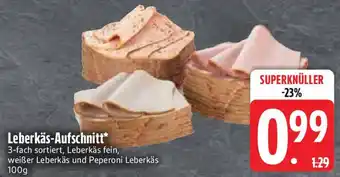 Edeka Leberkäs-Aufschnitt Angebot