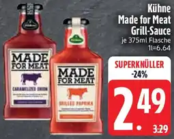 Edeka Kühne Made for Meat Grill-Sauce Angebot