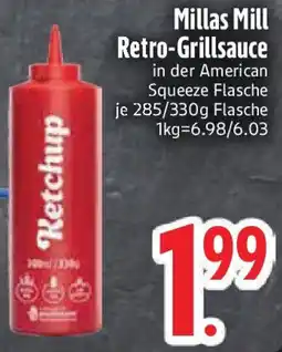 Edeka Millas Mill Retro-Grillsauce Angebot