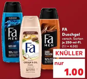 Kaufland FA Duschgel Angebot
