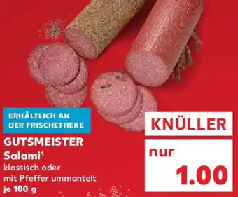Kaufland GUTSMEISTER Salami Angebot
