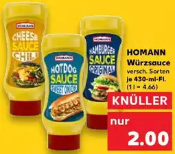 Kaufland HOMANN Würzsauce Angebot