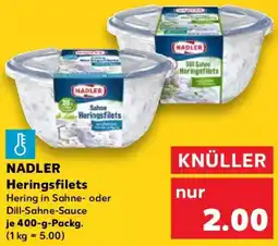 Kaufland NADLER Heringsfilets Angebot