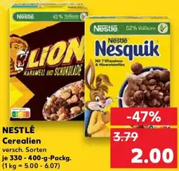 Kaufland NESTLÉ Cerealien Angebot