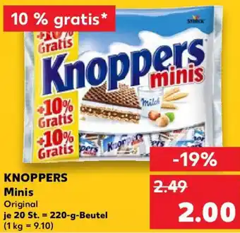 Kaufland KNOPPERS Minis Angebot