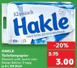 Kaufland Hakle Toilettenpapier Angebot