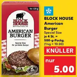 Kaufland BLOCK HOUSE American Burger Angebot