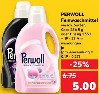 Kaufland PERWOLL Feinwaschmittel Angebot
