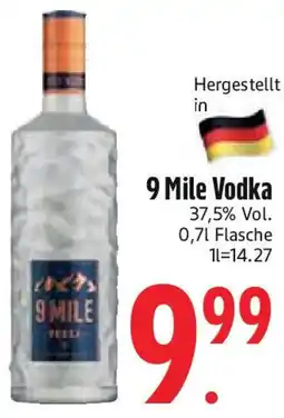 Edeka 9 Mile Vodka Angebot