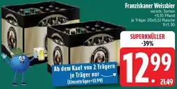 Edeka Franziskaner Weissbier Angebot