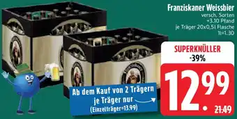 Edeka Franziskaner Weissbier Angebot